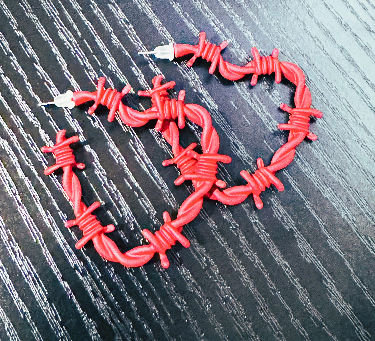 INSPIRED KAROL G HEART EARRINGS
