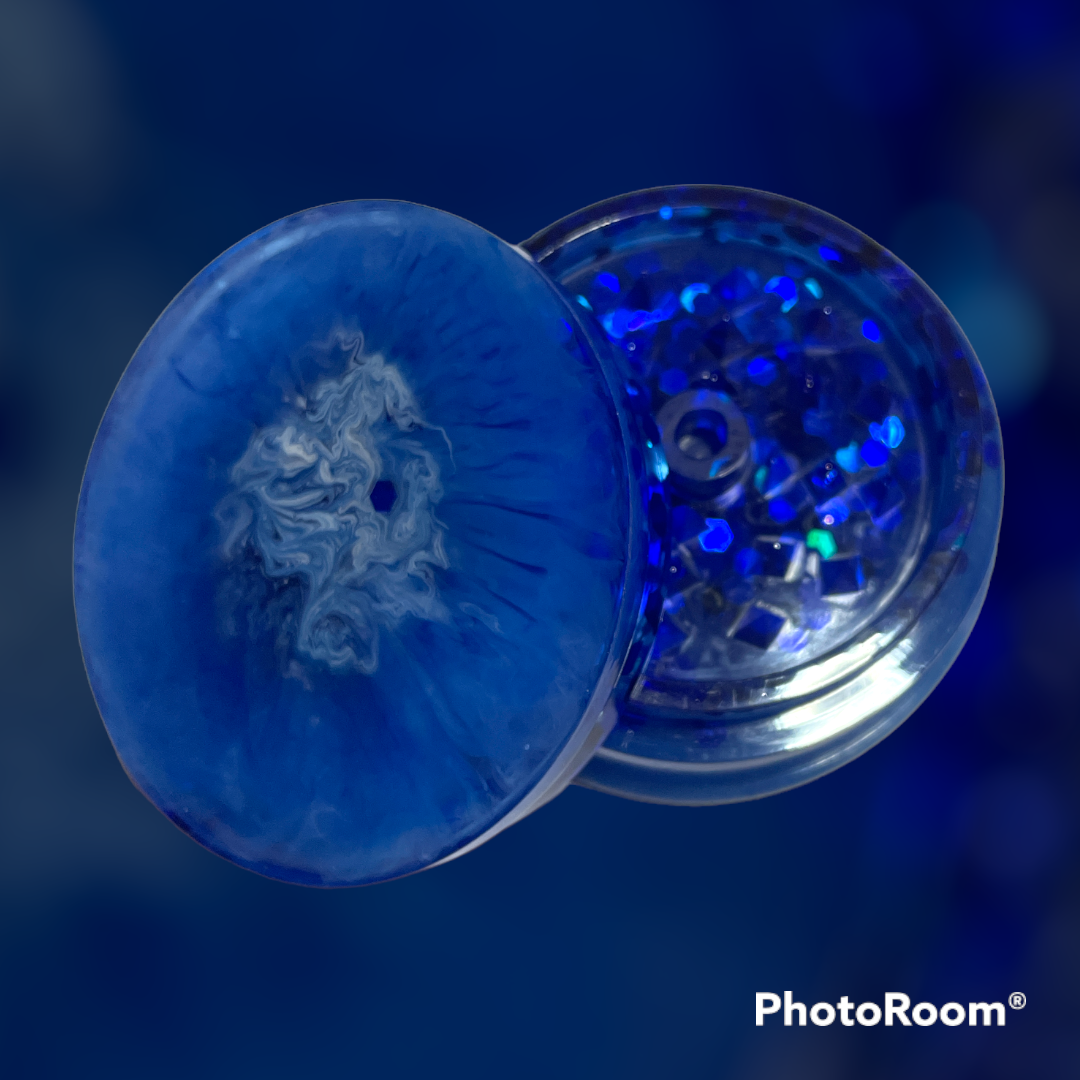Electric Blue Grinder