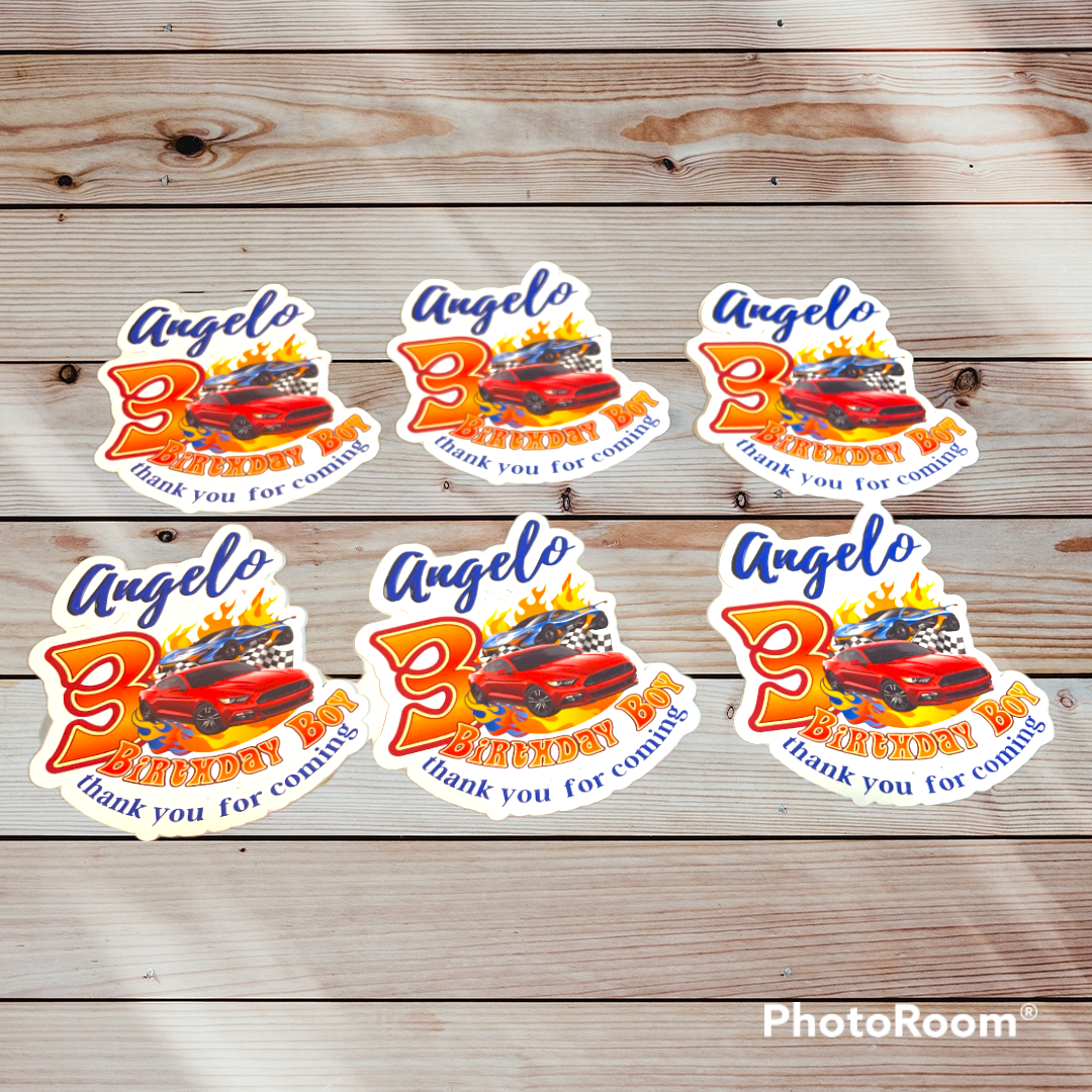 Customizable stickers