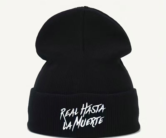 REAL HASTA LA MUERTE Inspired beanie hat