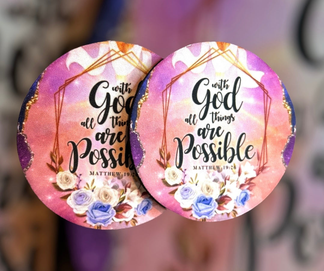 Sublimated 4x4 Coasters