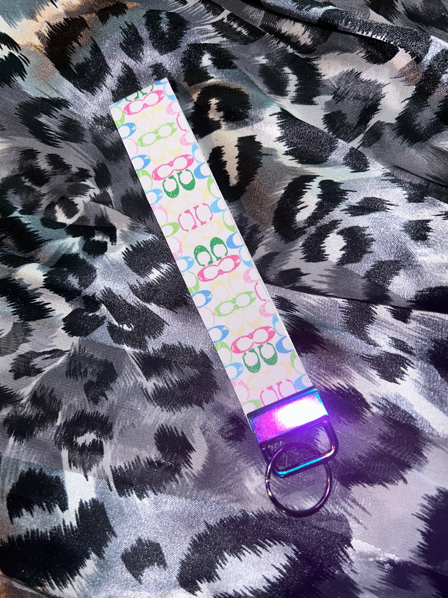 C C inspired wristlet