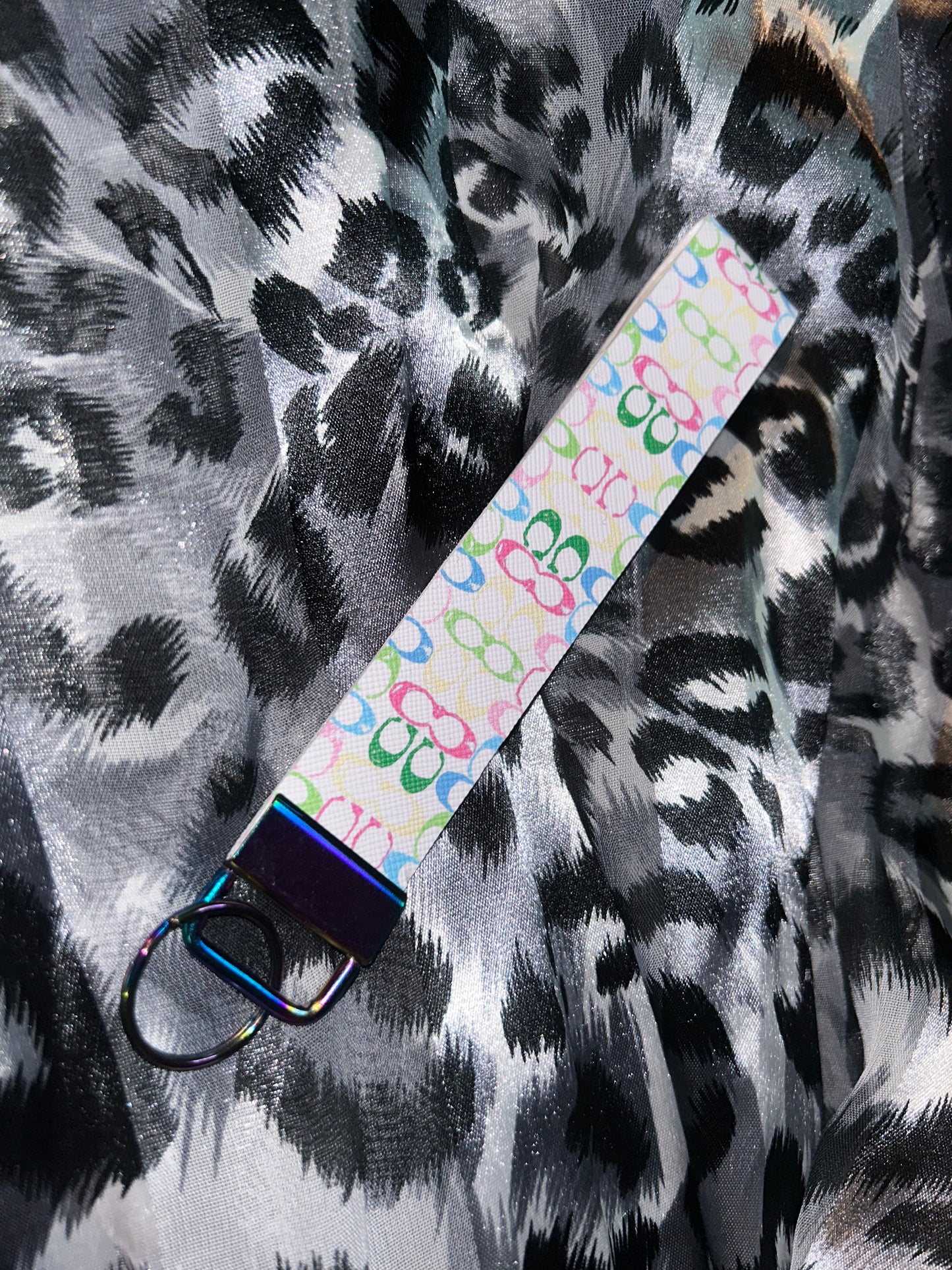 C C inspired wristlet