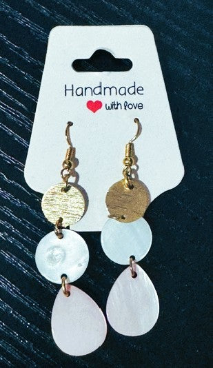 Seashell look alike PINK EDITION Earring