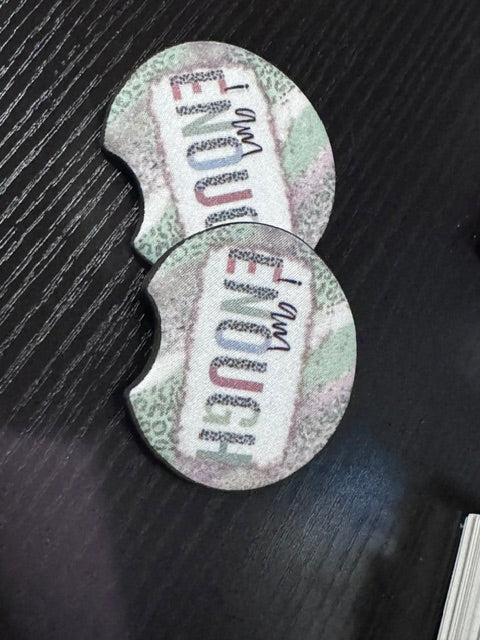 CAR COASTERS 'READY TO SHIP"