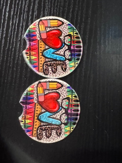 CAR COASTERS 'READY TO SHIP"