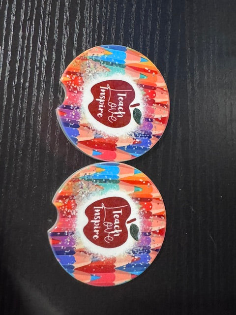 CAR COASTERS 'READY TO SHIP"