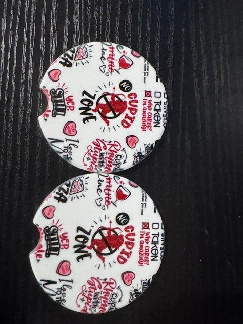 CAR COASTERS 'READY TO SHIP"