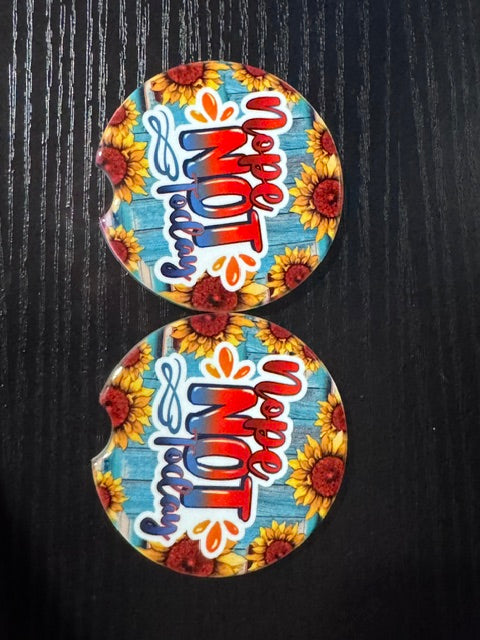 CAR COASTERS 'READY TO SHIP"