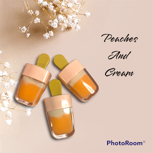 PEACHES AND CREAM  ICE POP BOTTLE