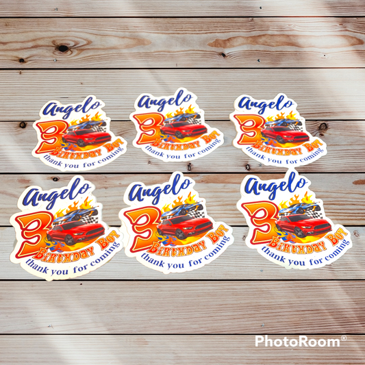 Customizable stickers